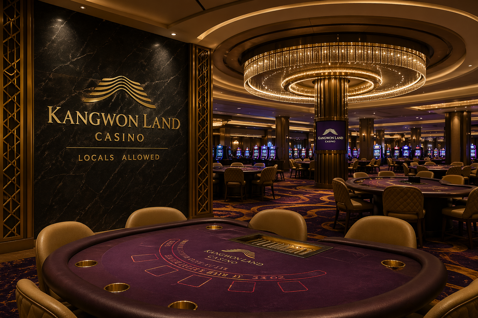 Kangwon Land Casino (locals allowed)